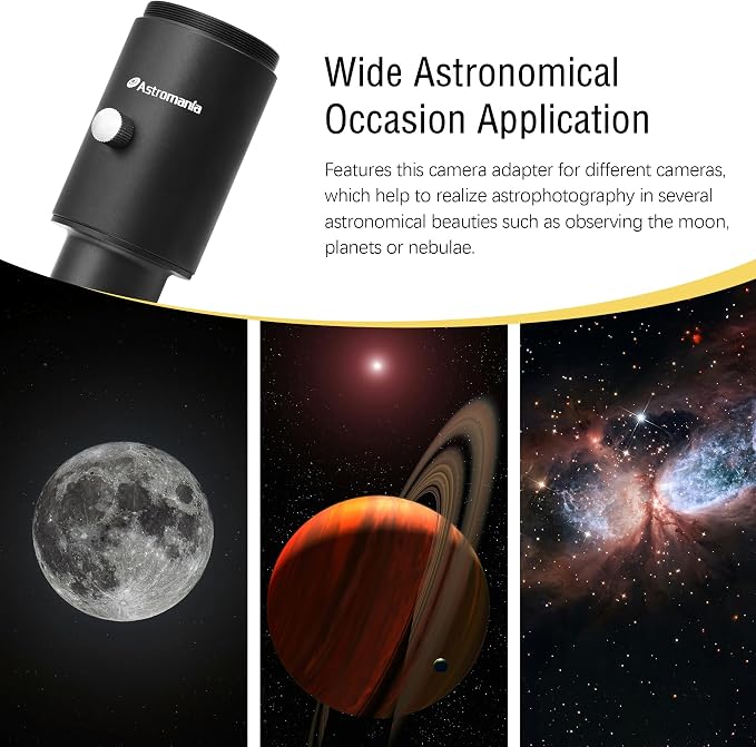 Astromania Telescope Fixed Photo Camera Adapter - Image 7