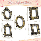 Maitys 20 Pcs Mini Picture Vintage Frames - Image 3