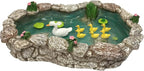 GlitZGlam Duck Pond -Mother and Ducklings! A Miniature Duck Pond - Image 3