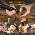 HARDELL Mini Cordless Rotary Tool Kit, 5-Speed and USB Charging - Image 7