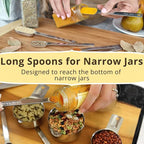 Simply Gourmet Measuring Cups & Spoons Set of 12, 18/08 Stainless Steel Kitchen - Image 7