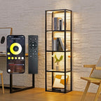 LED Display Shelf with Lights – Glass Display Cabinet by FENLO