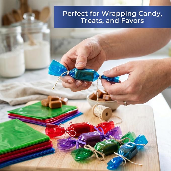 Colored Cellophane Sheets 120-Pack - Image 3