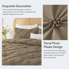 BEDELITE Light Brown Twin Comforter Set - Image 4