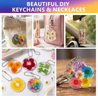 KISREL Epoxy Resin Kit, 16OZ Keychain Mold Resin Kit - Image 7