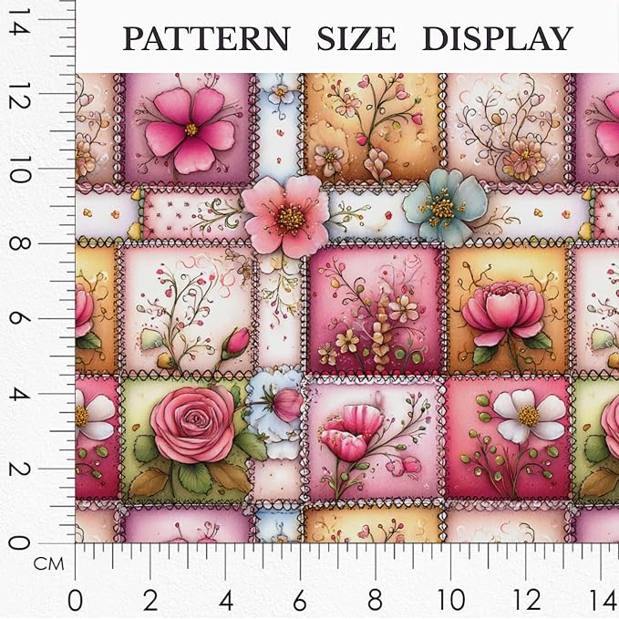 100% Cotton Fabric by the Yard – Turkish Quality Quilting & Sewing Fabric - Image 3