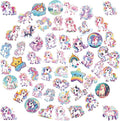 50 Pcs Clear PET Unicorn Aesthetic Stickers by Unknown