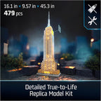 4D Build, Architect Series Empire State Building 3D Model Kit - Image 2