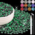 4000PCS 5mm Resin Rhinestones Bulk by BELLEBOOST
