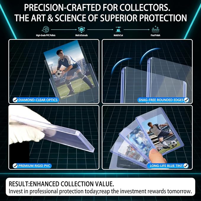 DEDC 100 Top Loaders Thick Card Load Holder Storage - Image 3