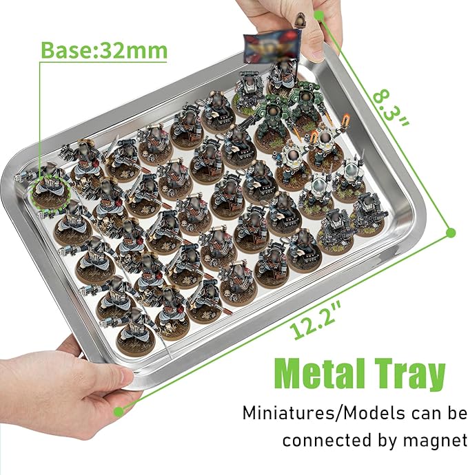 Miniature Storage Case for Collectibles Miniatures, Wooden Display Cases - Image 4