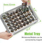 Miniature Storage Case for Collectibles Miniatures, Wooden Display Cases - Image 4