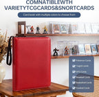 9 Pocket Card Binder, Premium Zip Trading Top Loader Binder, 720 Double Sided - Image 4