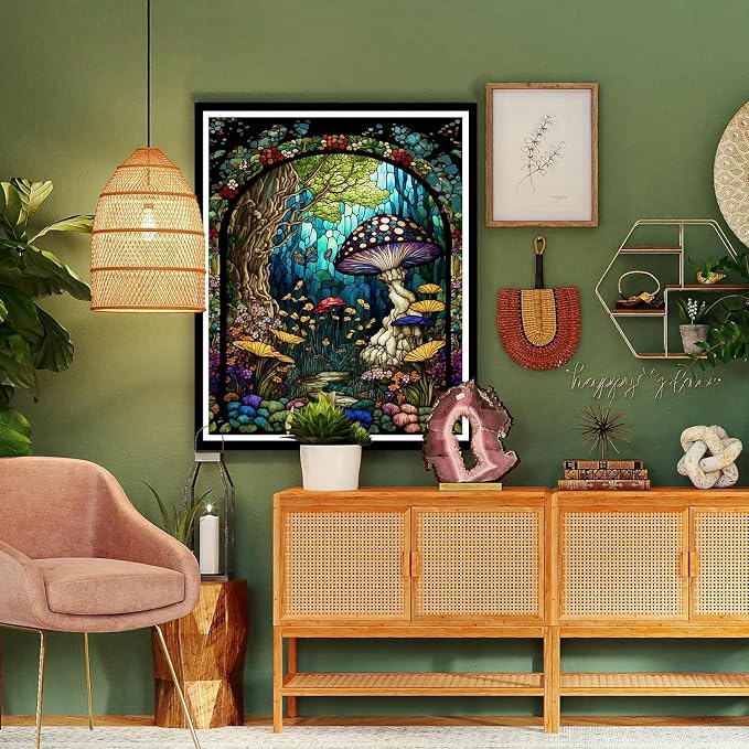 xackcme Mushroom Paint by Numbers - Image 4