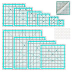 10 Quilting Rulers Square, Quilting Square Ruler Set Quilting Templates by ZICALSO