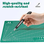 2 Packs Cutting Mats, A4 12'' x 9'' Double Sided Cutting Mat, Non-Slip 5 Layers - Image 4