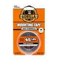 Gorilla Max Strength Mounting Tape, Reinforced Mesh Backing, Holds up to 45 lbs by Gorilla