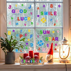 616PCS Glitter Foam Letter Stickers, Colorful Alphabet Number Stickers - Image 7