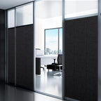 Coavas Blackout Window Privacy Film, Frosted Glass Static Cling, Decorative - Image 7