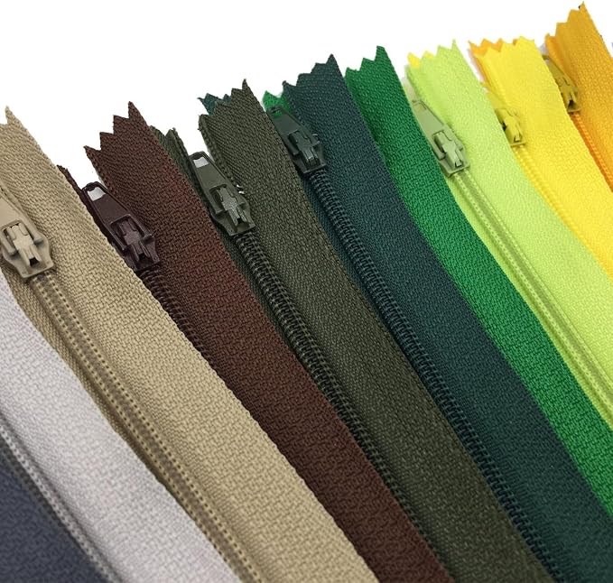 Zippers for Sewing, DOITEM 48 pcs 60cm/24 Inch Zippers Multicolor Nylon Coil - Image 4