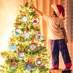4 Inch Acrylic Ornaments Blanks, Christmas Decor, Keychain Engraving, and DIY - Image 4
