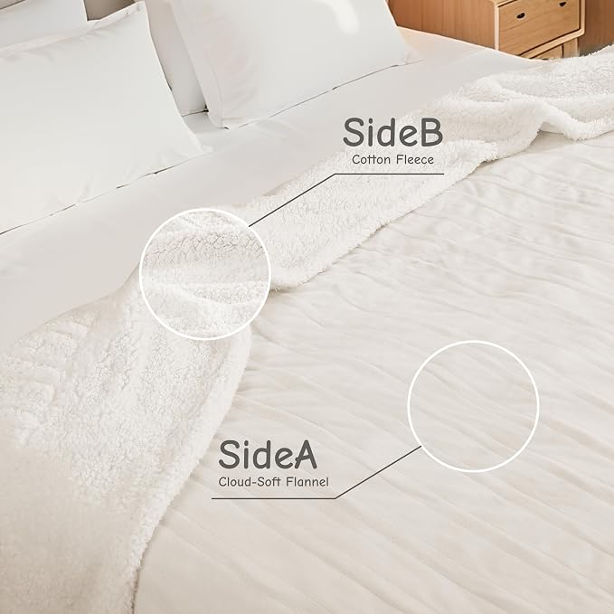 Soypipo Electric Heated Blanket Throw 50"x60", Warm & Lightweight Heated Blanket - Image 5