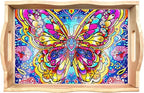 EWJRNSF Diamond Art Kits for Adults Wooden Serving Trays by EWJRNSFDiamondPainting