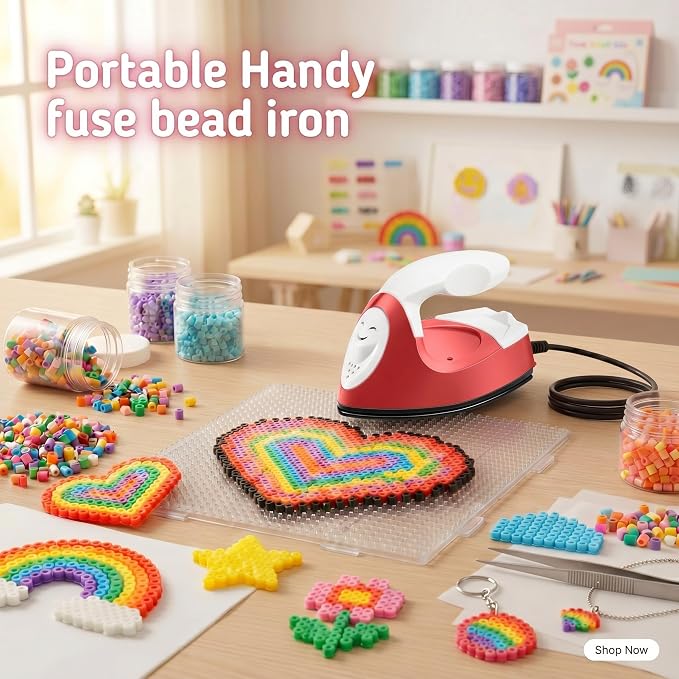 Honoson Mini Craft Iron Mini Heat Press Small Iron 3.93 x 2.36 x 2.76 in - Image 4