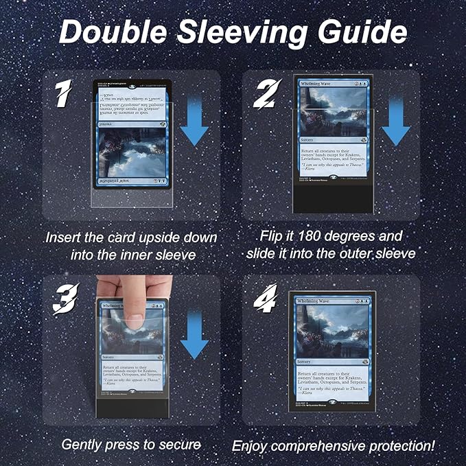 600 Pack Card Sleeves, Perfect Fit Inner Sleeves Ideal - Image 4
