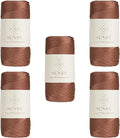 5 Skeins of Sensy Premium 2mm 251 Yards Polyester Rope 100% Polypropylene Cord by SSENSY