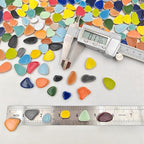 1.1lb Ceramic Mosaic Tiles, Mixed Colour Ceramic Mosaic Pieces - Image 3
