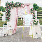 55" Gold Easel Stand for Sign, Heavy Duty Display Easel - Image 8