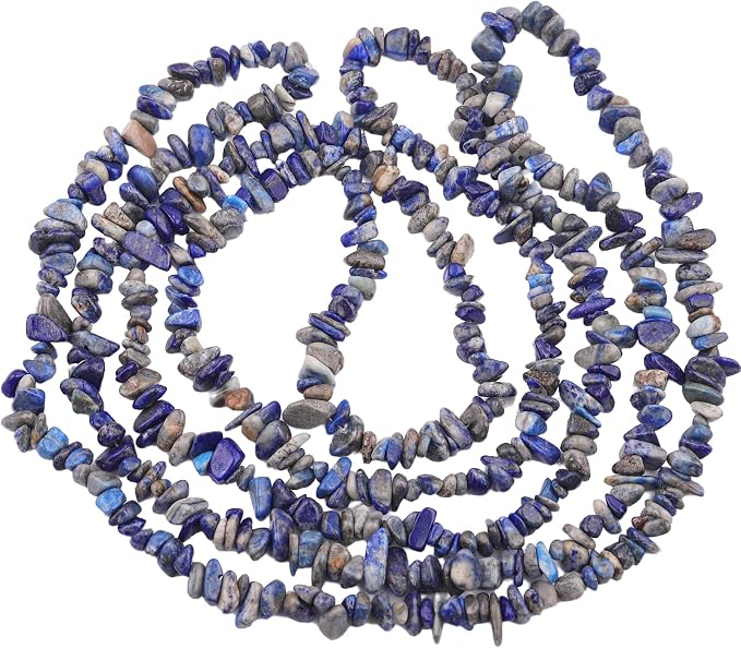 400pcs Natural Chip Stone Beads - Image 7