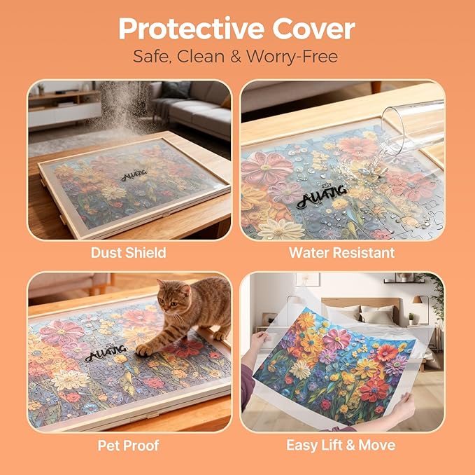 ALL4JIG 2000 Pieces Rotating Puzzle Board - Image 4
