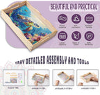 EWJRNSF Diamond Art Kits for Adults Wooden Serving Trays - Image 3