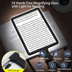 5X Hands Free Magnifying Glass - Image 2