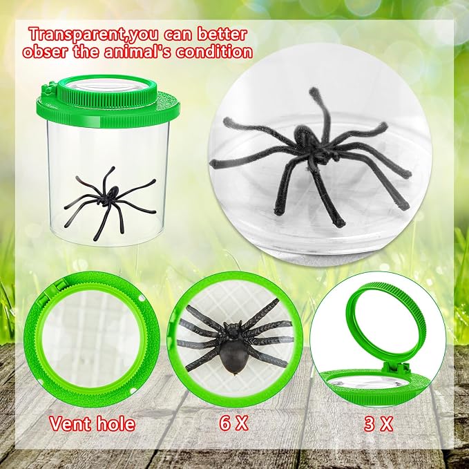 Insects Viewer for Kids, Magnifier Backyard Explorer Insects Viewer Collecting - Image 3