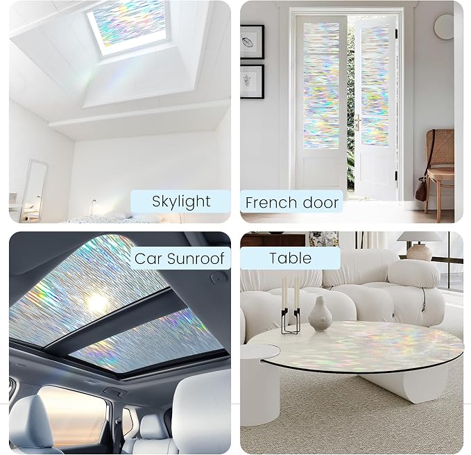 Decorative Stained Glass Window Film, Privacy Film - Image 7
