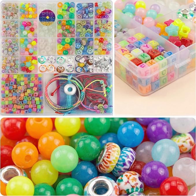 Hardy Guo Glow Pony Beads Bracelet Making Kit Beads - Image 7