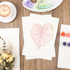 25 Sheets Watercolor Paper 7X 10, 300 GSM Deckled Edge Paper Rough/Textured - Image 5