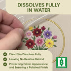 H.B.I. Products Wash Away Water Soluble Embroidery Stabilizer & Topping Roll - Image 3