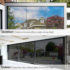 Kromapolis One Way Window Privacy Film Reflective Mirror Home Window Tint - Image 2