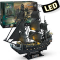CubicFun 3D Puzzles Queen Anne's Revenge Pirate Ship Puzzle Kit, 340 Pieces by CubicFun