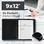 Dunwell 9x12 Art Portfolio Binder, Portfolio Binder - Image 2