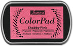 Jacquard ColorPad Archival Pigment Ink Stamp Pads- Shabby Pink by Jacquard