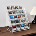 DEEIF 5 Tier Acrylic Trading Card Display Stand, Toploaders, PSA Graded Cards - Image 6