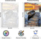 4 Pack Framed Paint by Numbers Kit - Image 3