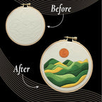 Unwynd Embroidery Kit Landscape Theme - Image 3