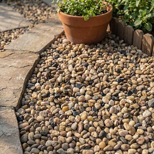 River Rocks Decorative Ornamental Vase Filler 0.5" - Image 5