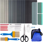 LET'S RESIN Polishing Kit, Resin File Kit, Polishing Strips&Blocks, Wooden Brush by LETSRESIN